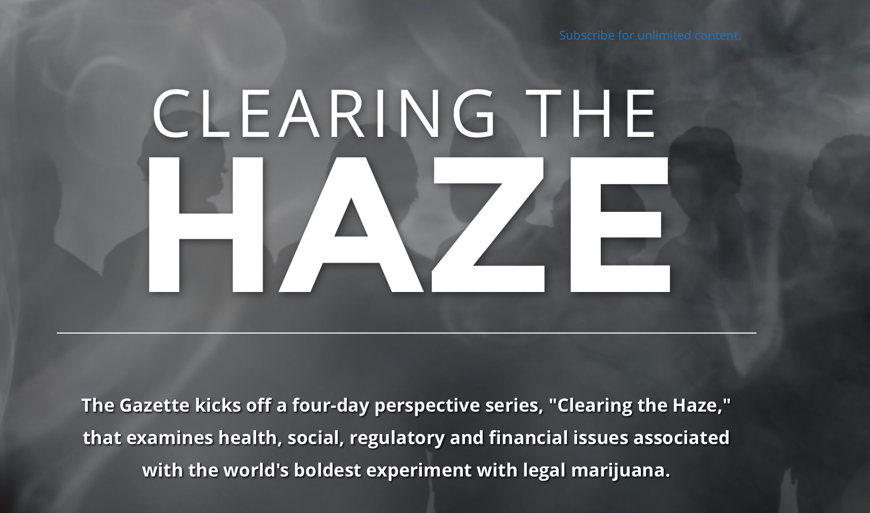Clearing the Haze: Another look at pot