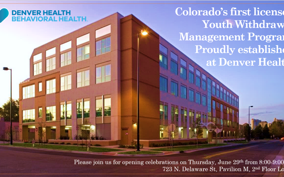 Denver Health opens only licensed adolescent detox center
